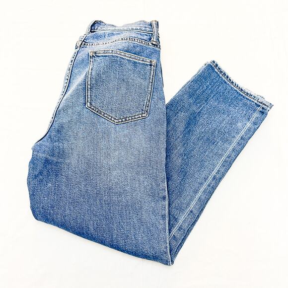 Hatch Maternity Medium Wash Straight Leg Denim Jeans Size 27 - Picture 7 of 7